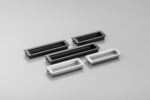 Aluminium handle 326/1 C=128mm aluminium/chrome v1 - Image 2